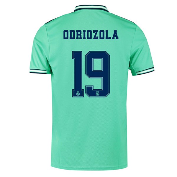 Camiseta Real Madrid NO.19 Odriozola 3ª 2019/20 Verde